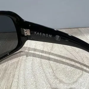 Kaenon Leila Dark and Stormy Oversized Polarized Sunglasses Italy